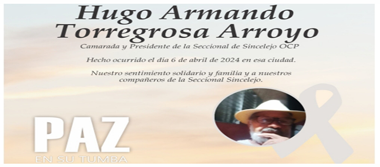 Hugo Armando Torregrosa Arroyo